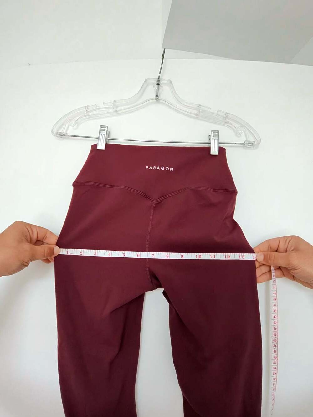 Paragon High-Rise Leggings Maroon - Picture 5 of 6